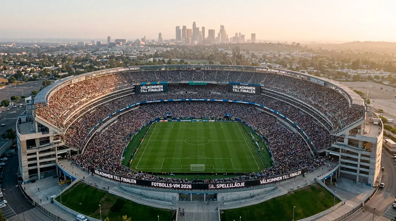 MetLife Stadium i East Rutherford, New Jersey — arena för VM 2026-finalen den 19 juli