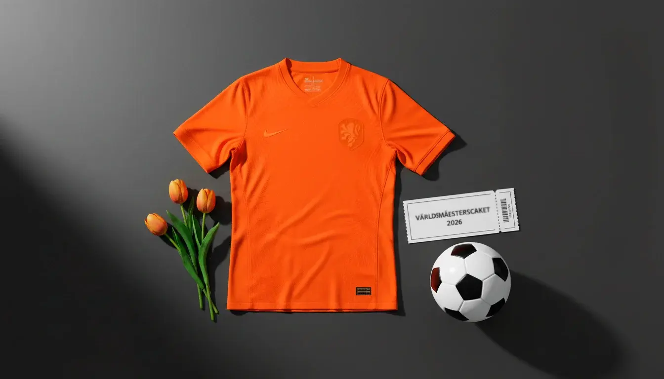 Nederländerna i VM 2026 — Oranje som favorit i Grupp F med odds och analys