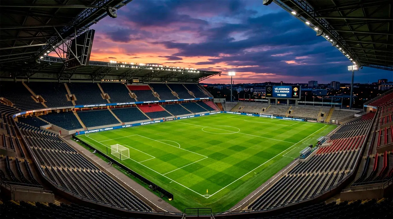 Översiktskarta med alla 16 VM 2026-arenor i USA, Mexiko och Kanada