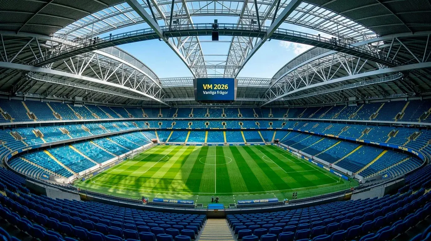 25 vanliga frågor och svar om VM 2026 — turneringen, oddsen och praktisk information